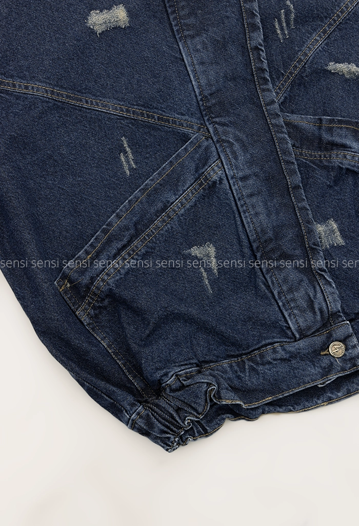 کت جین بغل کش کد1005102